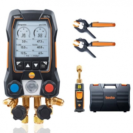 Baterie manometru digital 557s Testo, set vacuum smart