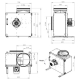 Dimensiuni ventilator extractie bucatarie (hota) Ruck MPS 315 D2 F4 30