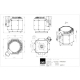 Dimensiuni ventilator de acoperis Ruck DVN 225 D2 30