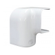 Curba dreapta canal mascare alb 62mm MRD62-SCD100129