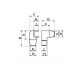 Dimensiuni curba dreapta canal mascare alb 62mm