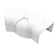 Curba 80-140° canal mascare alb 62mm, CPS62-11106010