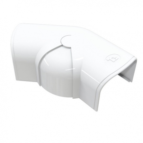 Curba 80-140° canal mascare alb 62mm, CPS62-11106010