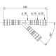 Schita racord Y furtun condens D16-18-20 mm