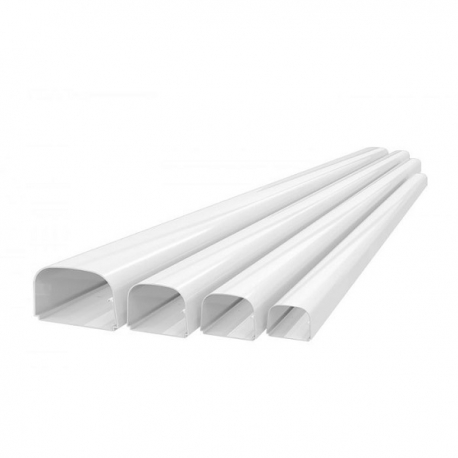 Canal mascare interior/exterior alb 62x46mm, 2 m