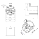 Dimensiuni ventilator de tubulatura Ruck AL 355 D2 F4 01