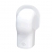 Flansa patrata canal mascare alb 62 mm