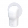 Flansa rotunda canal mascare alb 62 mm