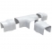 Teu canal mascare alb 62 mm