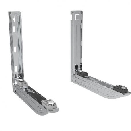 Suporti inox 400x430mm, rabatabili