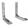Suporti inox aer conditionat 400x430mm, rabatabili