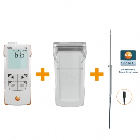 Termometru Testo 110 SET alimentar, 0563 0112