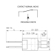 Schema mini presostat electric inalta presiune, 28-21 bar, Eliwell NSDHA00B39103