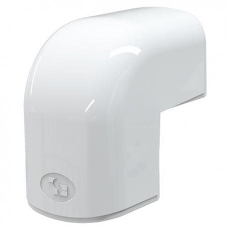 Curba unghi exterior canal mascare alb 62 mm