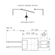Schema mini presostat electric joasa presiune, 0,7-1,7 bar, Eliwell NSDLA00A39112