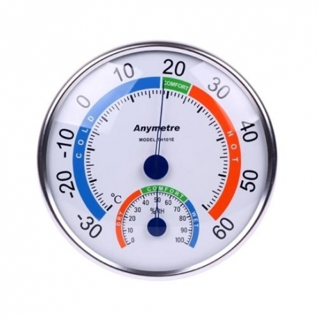 Termometru cu higrometru analogic